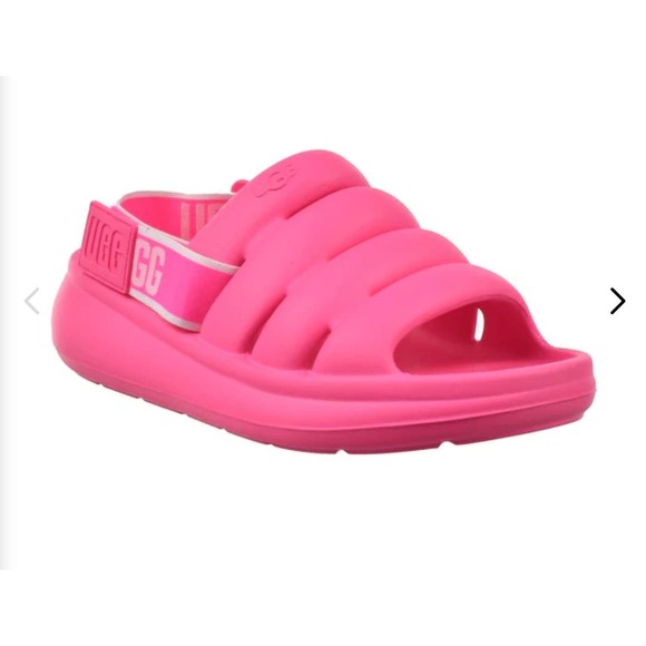 UGG Sport Yeah Women's Sandals Pink New in Box Size 8 - Picture 2 of 6